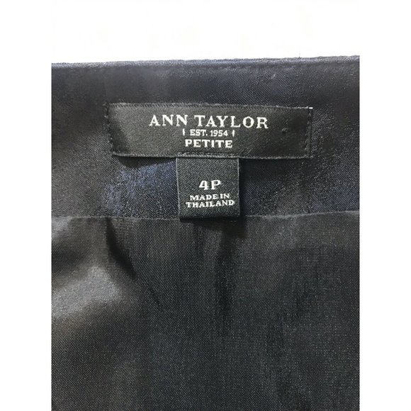 AnnTaylor LOFT Women's Size 4P Petite Skirt Blue B - Picture 5 of 7